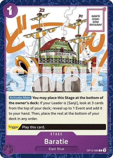 Image for Baratie (OP12-080) (Legacy of the Master) - One Piece Card Game