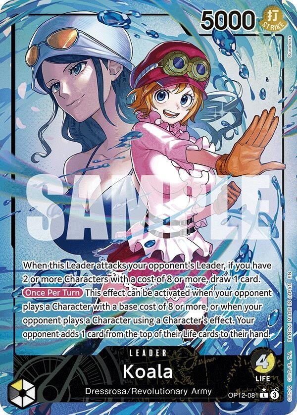 Image for Koala (081) (Alternate Art) (OP12-081) (Legacy of the Master) - One Piece Card Game