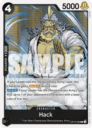 Image for Hack (OP12-089) (Legacy of the Master) - One Piece Card Game