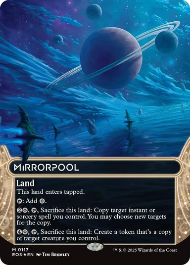 Image for Mirrorpool (0117) (Borderless) (Galaxy Foil) (117) (EOS) - Magic: The Gathering
