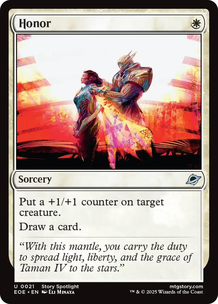 Image for Honor (21) (EOE) - Magic: The Gathering