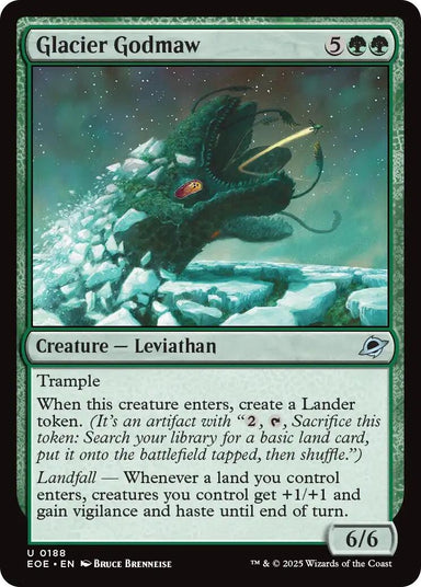 Image for Glacier Godmaw (188) (EOE) - Magic: The Gathering