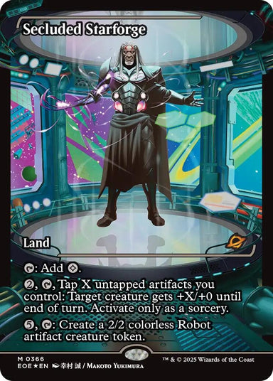 Image for Secluded Starforge (Showcase) (366) (EOE) - Magic: The Gathering
