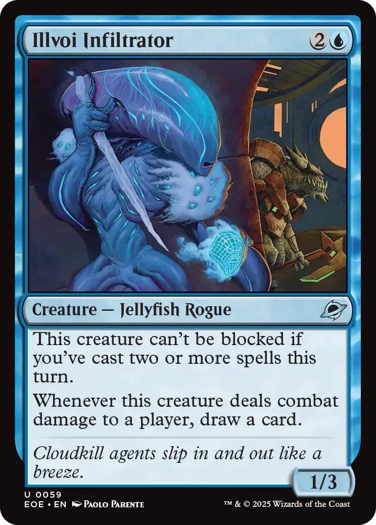 Image for Illvoi Infiltrator (59) (EOE) - Magic: The Gathering