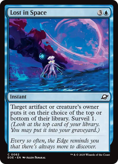 Image for Lost In Space (62) (EOE) - Magic: The Gathering