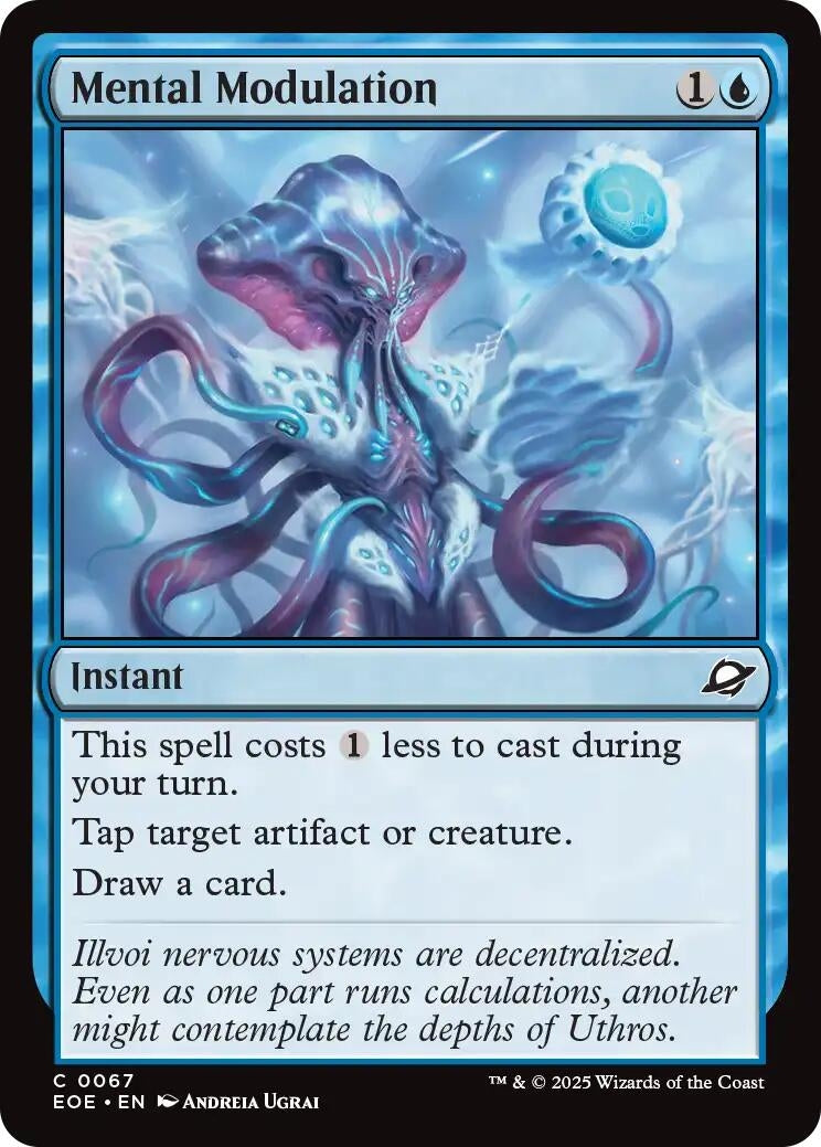 Image for Mental Modulation (67) (EOE) - Magic: The Gathering