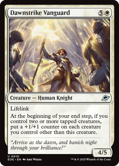 Image for Dawnstrike Vanguard (10) (EOE) - Magic: The Gathering