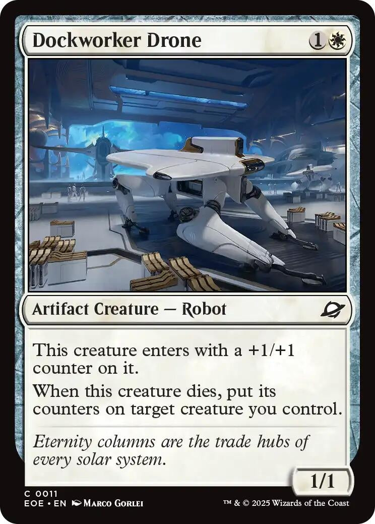 Image for Dockworker Drone (11) (EOE) - Magic: The Gathering