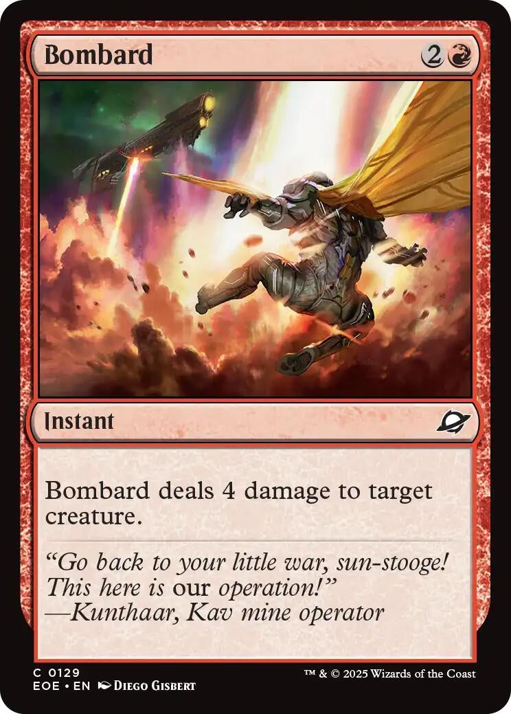 Image for Bombard (129) (EOE) - Magic: The Gathering