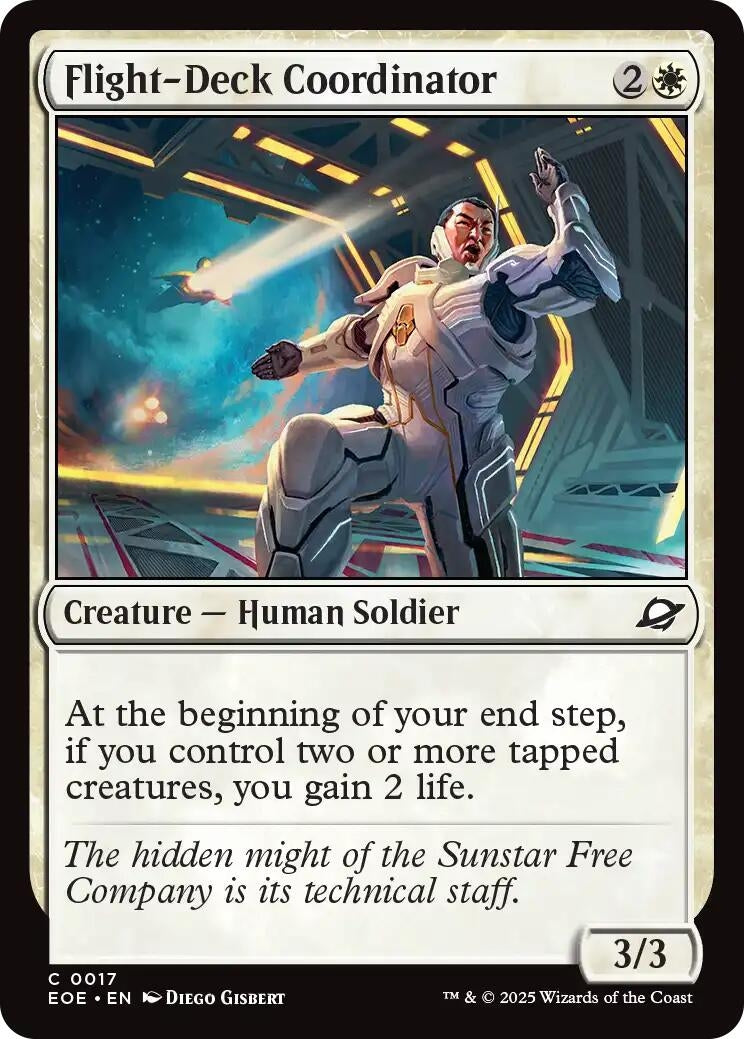 Image for Flight-Deck Coordinator (17) (EOE) - Magic: The Gathering