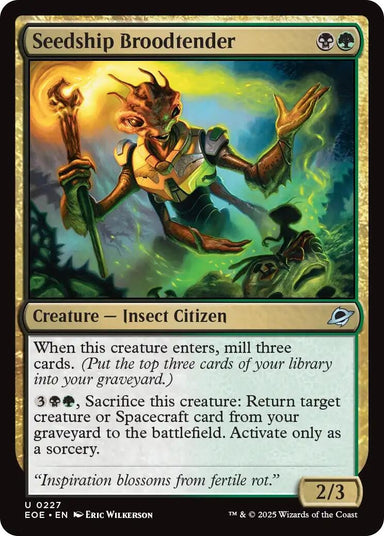 Image for Seedship Broodtender (227) (EOE) - Magic: The Gathering