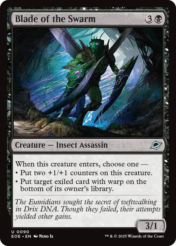 Image for Blade of the Swarm (90) (EOE) - Magic: The Gathering