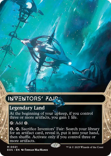 Image for Inventors' Fair (0021) (Borderless) (21) (EOS) - Magic: The Gathering