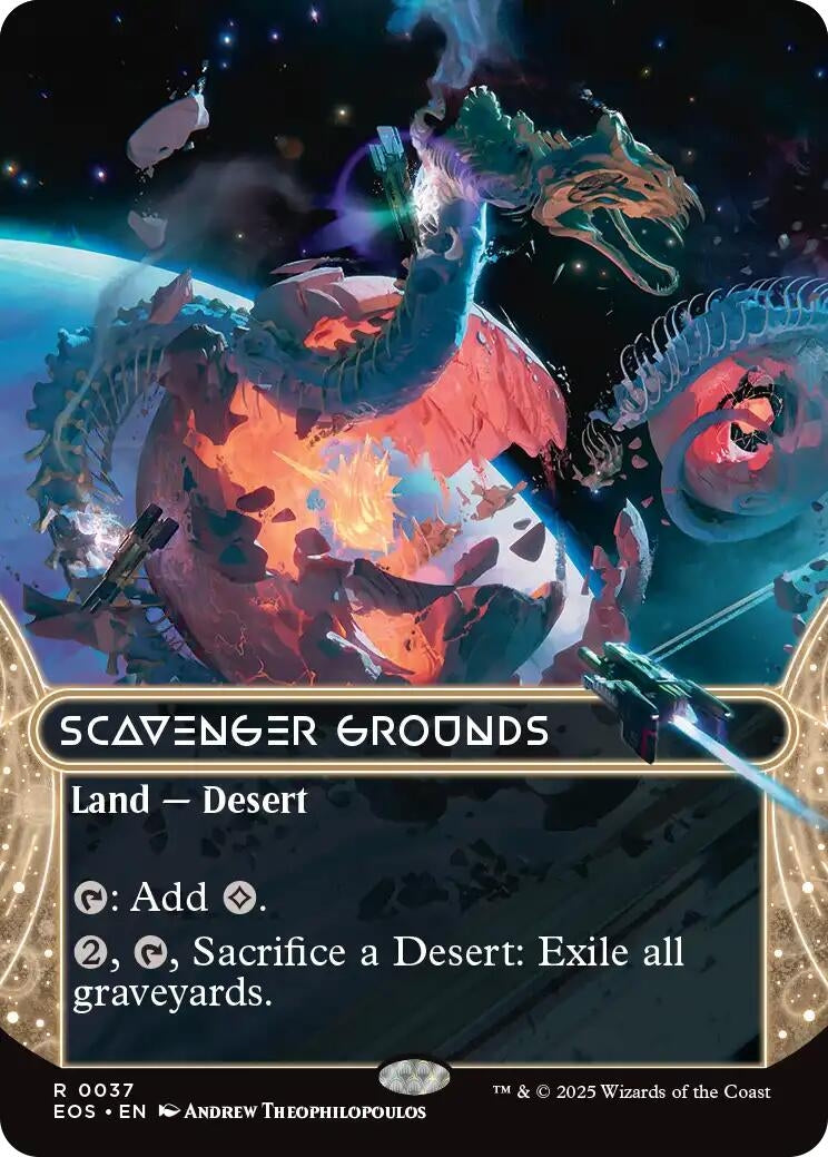 Image for Scavenger Grounds (0037) (Borderless) (37) (EOS) - Magic: The Gathering
