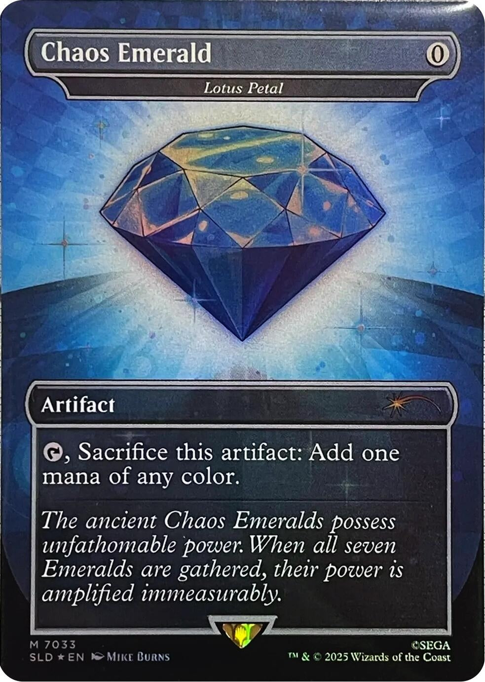 Chaos Emerald - Lotus Petal (7033) (7033) (Secret Lair Drop Series)