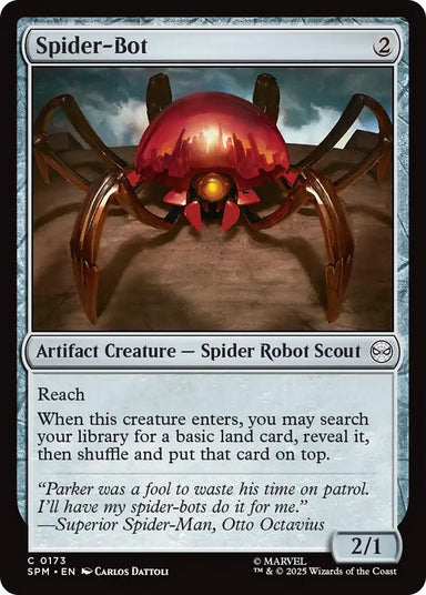 Image for Spider-Bot (173) (SPM) - Magic: The Gathering