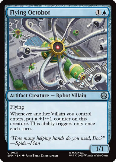 Image for Flying Octobot (31) (SPM) - Magic: The Gathering