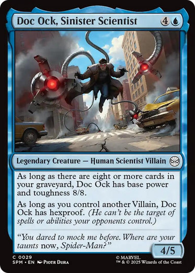 Image for Doc Ock, Sinister Scientist (29) (SPM) - Magic: The Gathering