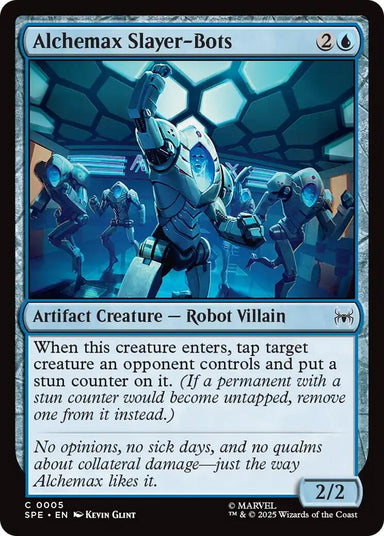 Image for Alchemax Slayer-Bots (5) (SPE) - Magic: The Gathering
