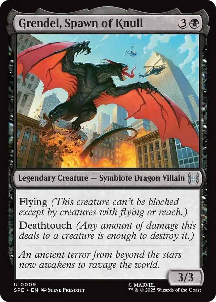 Image for Grendel, Spawn of Knull (9) (SPE) - Magic: The Gathering