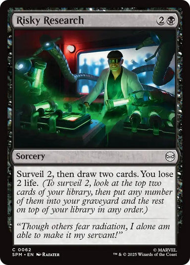 Image for Risky Research (62) (SPM) - Magic: The Gathering