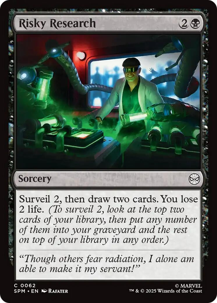 Image for Risky Research (62) (SPM) - Magic: The Gathering