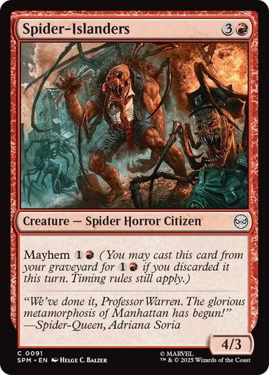Image for Spider-Islanders (91) (SPM) - Magic: The Gathering