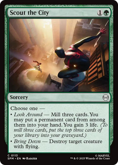 Image for Scout the City (113) (SPM) - Magic: The Gathering