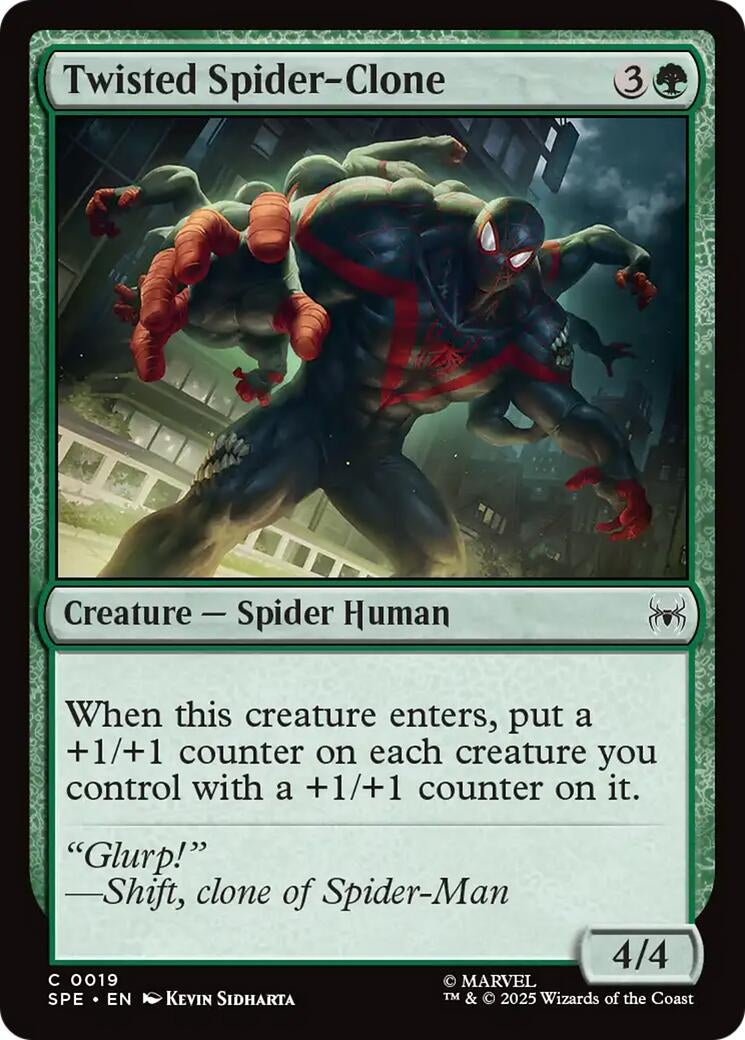 Image for Twisted Spider-Clone (19) (SPE) - Magic: The Gathering