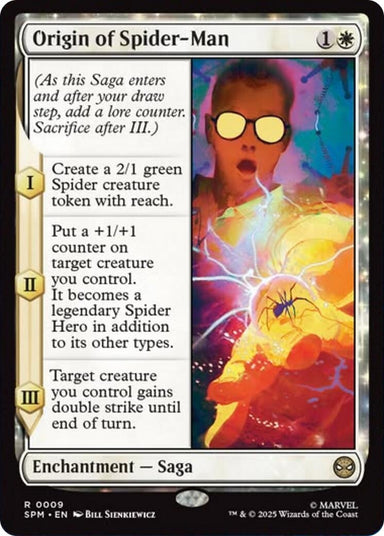 Image for Origin of Spider-Man (9) (SPM) - Magic: The Gathering