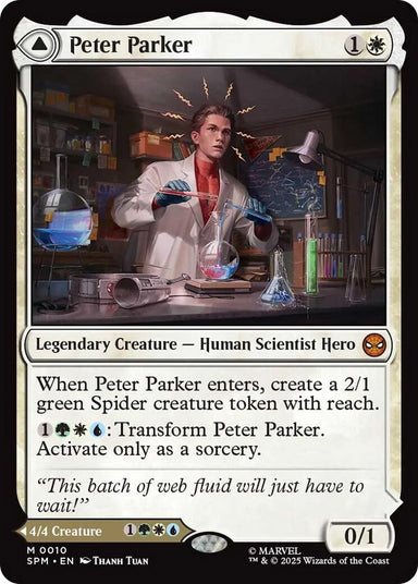 Image for Peter Parker (10) (SPM) - Magic: The Gathering