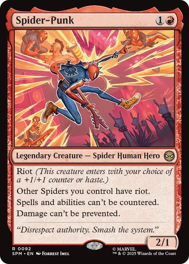 Image for Spider-Punk (92) (SPM) - Magic: The Gathering
