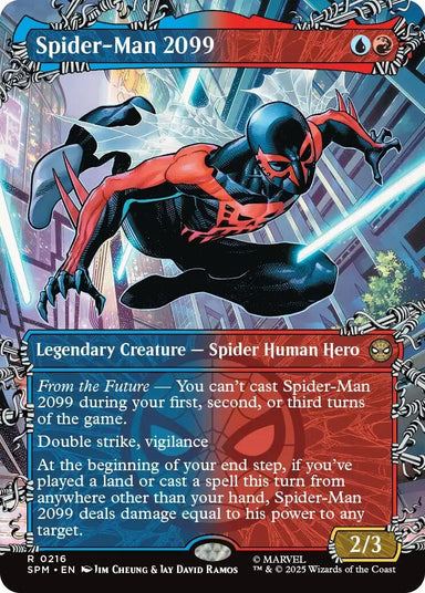 Image for Spider-Man 2099 (0216) (Borderless) (216) (SPM) - Magic: The Gathering