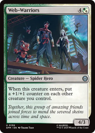 Image for Web-Warriors (159) (SPM) - Magic: The Gathering