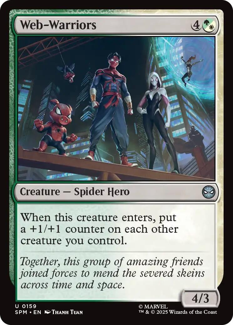 Image for Web-Warriors (159) (SPM) - Magic: The Gathering