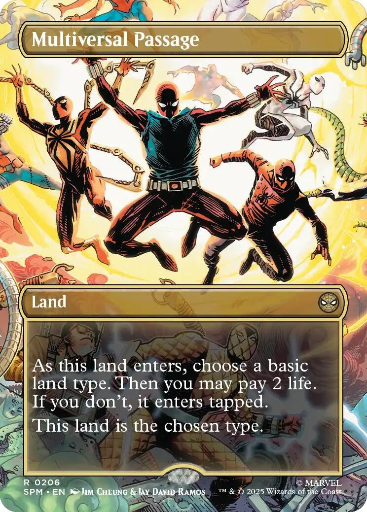 Image for Multiversal Passage (Borderless) (206) (SPM) - Magic: The Gathering
