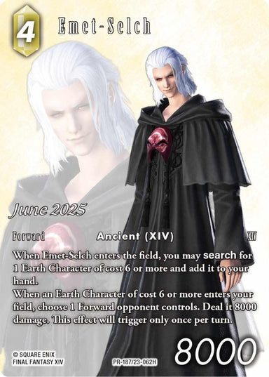 Image for Emet-Selch (June 2025) (PR-187/23-062H) (FF: Promo Cards) (PR) - Final Fantasy TCG