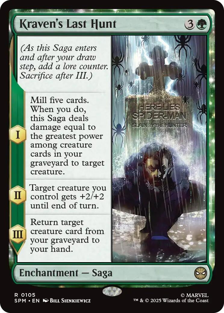 Image for Kraven's Last Hunt (105) (SPM) - Magic: The Gathering