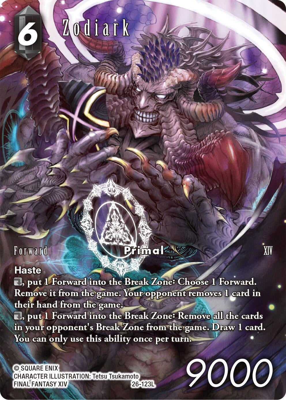 Image for Zodiark (Full Art) (26-123L) (26) - Final Fantasy TCG