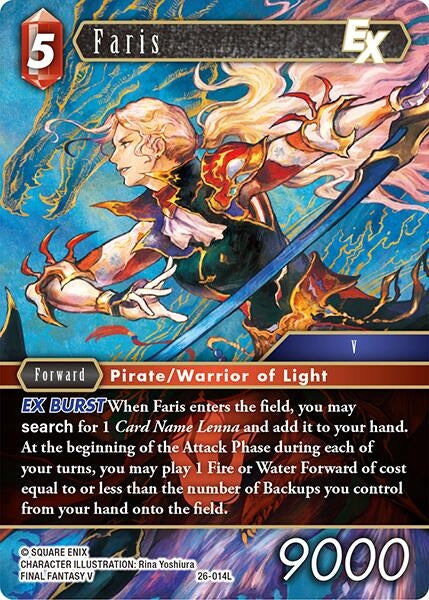 Image for Faris EX (26-014L) (26) - Final Fantasy TCG