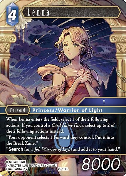 Image for Lenna (26-120L) (26) - Final Fantasy TCG