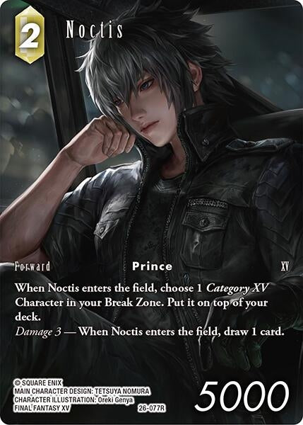 Image for Noctis (Full Art) (26-077R) (26) - Final Fantasy TCG