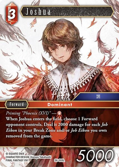 Image for Joshua (26-009L) (26) - Final Fantasy TCG