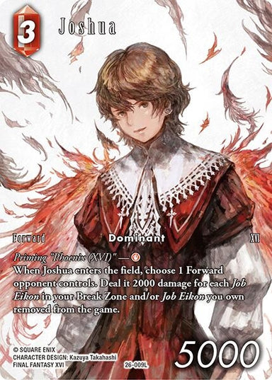 Image for Joshua (Full Art) (26-009L) (26) - Final Fantasy TCG