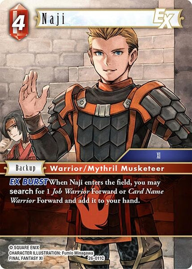 Image for Naji EX (26-011C) (26) - Final Fantasy TCG