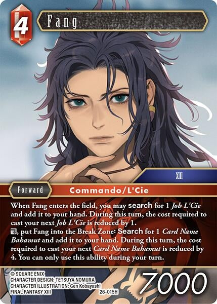 Image for Fang (26-015H) (26) - Final Fantasy TCG