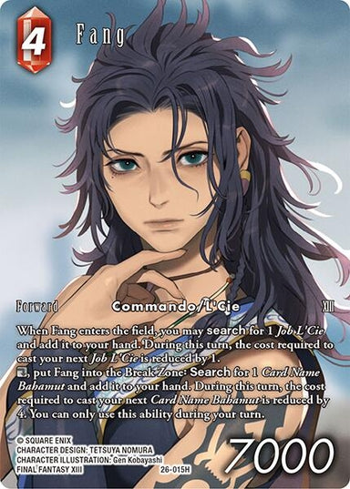 Image for Fang (Full Art) (26-015H) (26) - Final Fantasy TCG
