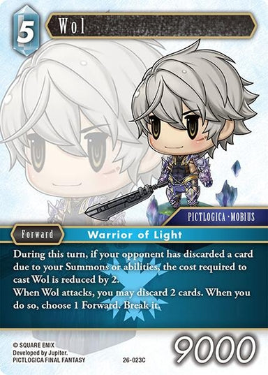 Image for Wol (26-023C) (26) - Final Fantasy TCG