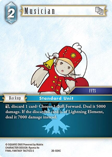 Image for Musician (26-024C) (26) - Final Fantasy TCG