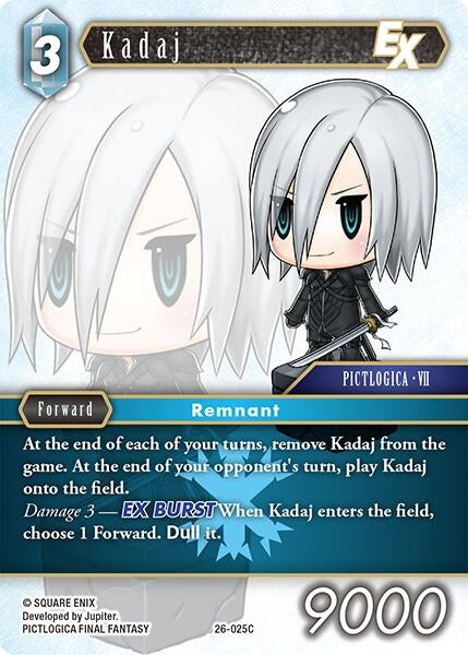 Image for Kadaj EX (26-025C) (26) - Final Fantasy TCG